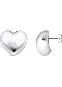 Paar Ohrstecker Thomas Sabo "Bold Elegance Herzform", silber (silberfarben), Ohrringe, Damen, Silber 925 (recycelt), Paar Ohrstecker