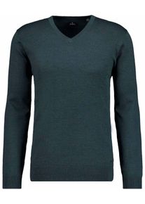 Rundhalspullover Ragman, Herren, Gr. 54, gr&uuml;n (dunkelgr&uuml;n, 035), Strick, 100% Wolle, Pullover Rundhalspullover