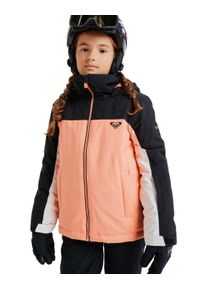 Snowboardjacke Roxy "Galaxy 10K", M&auml;dchen, Gr. 14, coral chic, Obermaterial: 55% Microfaser, 45% Microfaser;, Jacken Snowboardjacke