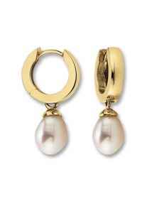 Paar Creolen ONE ELEMENT "Ohrringe Creolen aus 333 Gelbgold", gold, Ohrringe, Damen, Gelbgold 333, Paar Creolen