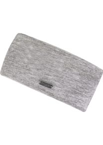 Stirnband Chillouts "Bari Headband", Damen, grau (grau melange), Jersey, Materialmix, meliert, M&uuml;tzen Stirnband, mit strukturierter Oberfl&auml;che & softem Komfort