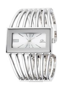 Quarzuhr, silber (silberfarben), Armbanduhren, Damen, Quarzuhr