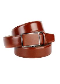 Lederg&uuml;rtel Anthoni Crown, Herren, Gr. 85, braun (cognac), Leder, unifarben, G&uuml;rtel Lederg&uuml;rtel, Trendige G&uuml;rtel f&uuml;r Anz&uuml;ge und Freizeit