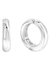 Paar Ohrklemmen Firetti "Schmuck Geschenk Silber 925 Ohrschmuck ohne Ohrl&ouml;cher", silber (silberfarben), Ohrringe, Damen, 14mm, Silber 925 (Sterlingsilber), Paar Ohrklemmen
