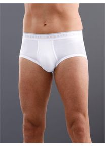 Slip Bugatti, Herren, Gr. 10, 1 Stk., wei&szlig;, 100% Baumwolle, Unterhosen Slip