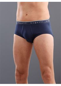 Slip Bugatti, Herren, Gr. 10, 1 Stk., blau (marine), 100% Baumwolle, Unterhosen Slip