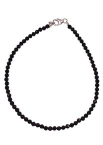 Armband Firetti "Schmuck Geschenk Silber 925 Armschmuck Armkette Edelstein" Gr. 19, silber (silberfarben, schwarz, schwarz), Armb&auml;nder, Damen, 19, Silber 925 (Sterlingsilber), Armband, Made in Germany - mit Spinell