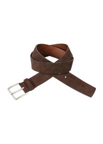 Lederg&uuml;rtel Hugo "Gionio-sd_Sz40", Herren, Gr. 100, braun (schwarz braun 202), Leder, unifarben, G&uuml;rtel Lederg&uuml;rtel, Hugo Markenlogo