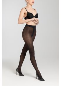 Thermostrumpfhose Camano "comfort", Damen, Gr. 36, schwarz, Obermaterial: 93% Polyester, 7% Elasthan, unifarben, elastisch, Strumpfhosen Thermostrumpfhose, Strumpfhosen mit transparenter 20 DEN Optik