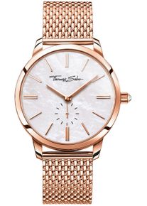 Quarzuhr Thomas Sabo "GLAM SPIRIT", gold (ros&eacute;goldfarben), Armbanduhren, Damen, Quarzuhr, Armbanduhr, Damenuhr, Mineralglas mit Saphirbeschichtung