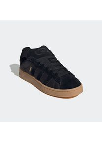Sneaker adidas originals "CAMPUS 00S", Herren, Gr. 44, schwarz (core schwarz, core schwarz, carbon), Leder, Textil, Schuhe Sneaker