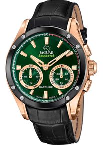 Chronograph Jaguar "Connected Special Edition", schwarz, Armbanduhren, Herren, Chronograph, Armbanduhr, Quarzuhr, Herrenuhr, Saphirglas, Stoppfunktion