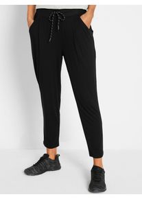 Trainingshose Catamaran, Damen, Gr. 44/46, Normalgr&ouml;&szlig;en, schwarz, 92% Polyester, 8% Elasthan, unifarben, Hosen Trainingshose