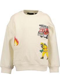 Sweater Blue Seven "Blue Seven Sweatshirt", Jungen, Gr. 104, 0200, stein, 100% Baumwolle, normal normal, Rundhals, gerader Abschluss, Sweatshirts Sweater