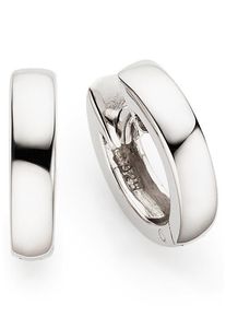 Paar Creolen Bruno Banani "Schmuck Geschenk Silber 925 Ohrschmuck Ohrringe", silber (silberfarben), Ohrringe, Damen, 13mm, Silber 925 (Sterlingsilber), Paar Creolen