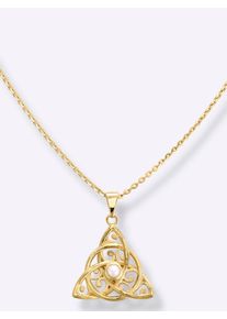 Kettenanh&auml;nger Lady, gold (gelbgold 375), Schmuckanh&auml;nger, Damen, Gelbgold 375, Kettenanh&auml;nger