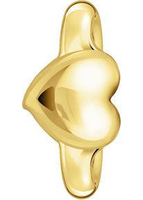 Ohrklemme Thomas Sabo "Bold Elegance Earcuff in Herzform", gold (gelbgoldfarben), Ohrringe, Damen, Silber 925 (recycelt), Ohrklemme