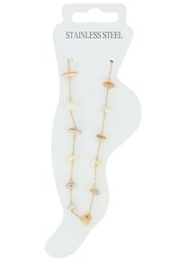 Adelia&acute;s Kettenanh&auml;nger ADELIA&acute;S "Damen Anh&auml;nger aus Edelstahl mit Perle", gold, Schmuckanh&auml;nger, Damen, Edelstahl, Kettenanh&auml;nger