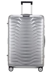 Hartschalen-Trolley Samsonite "PROXIS ALU, verschiedene Gr&ouml;&szlig;en", Damen, Gr. B/H/T: 52cm x 76cm x 29cm 91 l, aluminium, Aluminium, unifarben, Koffer Hartschalen-Trolley, Hartschalen-Koffer, Reisekoffer, Koffer, TSA-Zahlenschloss