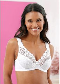 w&auml;schepur Entlastungs-BH W&Auml;SCHEPUR, Damen, Gr. 100, Cup B, wei&szlig;, 86% Polyamid, 14% Elasthan, BHs Entlastungs-BH