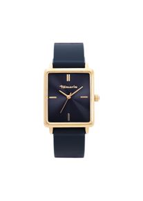 Quarzuhr Tamaris, dunkelblau, Armbanduhren, Damen, Quarzuhr, Armbanduhr, Damenuhr, Silikonarmband, analog