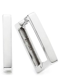 Paar Creolen Bruno Banani "Schmuck Geschenk Silber 925 Ohrschmuck Ohrringe", silber (silberfarben), Ohrringe, Damen, Silber 925 (Sterlingsilber), Paar Creolen