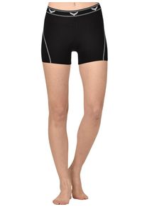 Funktionsunterhose TRIGEMA "TRIGEMA Radunterhose", Damen, Gr. M, 1 Stk., schwarz (wei&szlig;, neutral), 85% Polyester (Bioactive), 15% Elastan, Unterhosen Funktionsunterhose