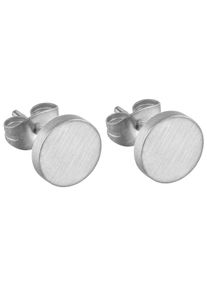 Paar Ohrstecker Liebeskind Berlin "LJ-0049-E-07", silber (silberfarben), Ohrringe, Damen, 7mm, Edelstahl, Paar Ohrstecker