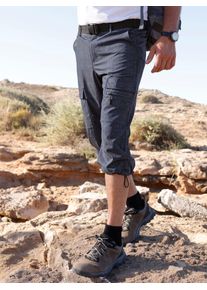 Outdoorhose Catamaran, Herren, Gr. 54, Normalgr&ouml;&szlig;en, marine, gemustert, 93% Polyester, 7% Elasthan, unifarben, Hosen Outdoorhose