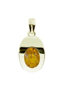 Kettenanh&auml;nger OSTSEE-SCHMUCK "- Jessie - Gold 333/000 - Bernstein" Gr. 34, gold (gold 333, goldfarben, gelb), Schmuckanh&auml;nger, Damen, Gelbgold 333, Kettenanh&auml;nger