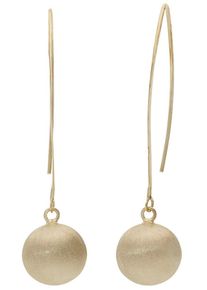Paar Ohrh&auml;nger Firetti "Schmuck Geschenk Silber 925 Ohrschmuck Ohrhaken Kugel", gold (gelbgoldfarben), Ohrringe, Damen, Silber 925 (Sterlingsilber), Paar Ohrh&auml;nger