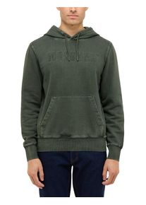 Sweatshirt Mustang "Herren Style Eden", Herren, Gr. S, khaki, 100% Baumwolle, regular fit, Sweatshirts Sweatshirt