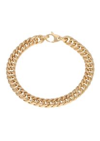 Goldarmband Firetti "Schmuck Geschenk Gold 375 Armschmuck Armkette Goldarmband Panzerkette", gold (gelbgoldfarben), Armb&auml;nder, Damen, 19cm, Gelbgold 375, Goldarmband