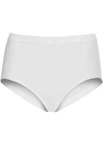 Slip Speidel, Damen, Gr. 52, 4 Stk., wei&szlig;, 92% Baumwolle, 8% Elasthan, Unterhosen Slip