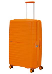 Hartschalen-Trolley American Tourister "FASTFORWARD, verschiedene Gr&ouml;&szlig;en und Farben", Damen, Gr. B/H/T: 50cm x 78cm x 30cm 108 l, radiant orange, Polypropylen, unifarben, Koffer Hartschalen-Trolley, Hartschalen-Koffer personalisierbar TSA-Schloss Volumenerweiterung