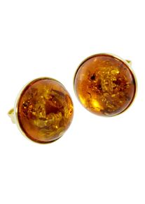 Paar Ohrstecker OSTSEE-SCHMUCK "- Classic 12 mm - Gold 333/000 - Bernstein" Gr. 12, gold (gold 333, goldfarben, gelb), Ohrringe, Damen, Gelbgold 333, Paar Ohrstecker