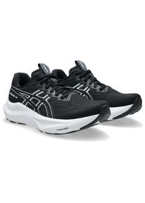 Laufschuh asics "GT-2000 14", Damen, Gr. 43,5, schwarz, wei&szlig;, Textil, Schuhe Laufschuh, f&uuml;r mehr Stabilit&auml;t