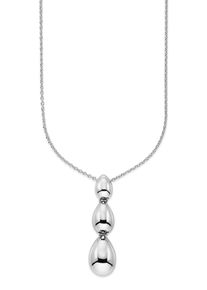 Kette mit Anh&auml;nger Bruno Banani "Schmuck Geschenk Silberkette mit Anh&auml;nger", silberfarben, Halsketten, Damen, Silber 925 (Sterlingsilber), L: 45 B: 1mm, Kette mit Anh&auml;nger, B:1mm