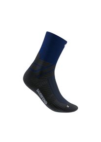 Sportsocken Bauerfeind "RUN PERFORMANCE MID CUT SOCKS", Damen, Gr. 38-41, navy, Obermaterial: 90% Polyamid, 10% Elasthan, Socken Sportsocken, Laufsocken