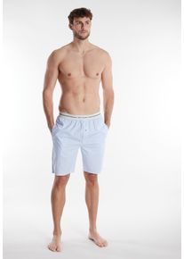 Bermudas Tom Tailor "Dakota", Herren, Gr. 52L, N-Gr, blau, Popeline, Obermaterial: 100% Baumwolle, bequem kniefrei, Hosen Bermudas, Logobund, Seitentaschen, locker, bequem, k&uuml;hlend, elastisch