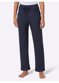 Leggings Plantier, Damen, Gr. 44/46, Normalgr&ouml;&szlig;en, blau, 64% Viskose, 30% Polyester, 6% Elasthan, unifarben, Hosen Leggings