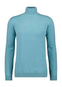 Rundhalspullover Ragman, Herren, Gr. 50, gr&uuml;n (minze, 320), Strick, 95% Baumwolle 5% Cashmere, hoch geschlossener Ausschnitt, Pullover Rundhalspullover