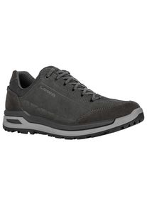 Wanderschuh Lowa "BELLAGIO GORE-TEX LO", Herren, Gr. 41, grau (anthrazit, anthrazit), Leder, Textil, Schuhe Wanderschuh, wasserdicht