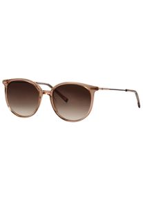 HUMPHREY&acute;S eyewear Sonnenbrille HUMPHREY&acute;S EYEWEAR "Modell 585345", Herren, beige (sand, grau), leicht transparent, Sonnenbrillen Sonnenbrille, Form Karree/Eckig, Logoschriftzug auf B&uuml;gel, Kombifassung