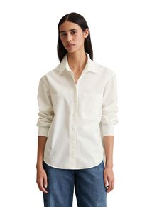 Marc O'Polo Langarmbluse MARC O'POLO DENIM, Damen, Gr. S, wei&szlig; (scandinavian wei&szlig;), Web, Obermaterial: 100% Baumwolle, Blusen Langarmbluse