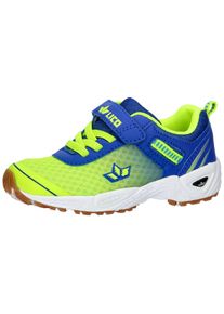 Hallenschuh Lico "Sportschuh Barney VS", Jungen, Gr. 35, gelb, Synthetik, Schuhe Hallenschuh