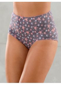 Taillenslip, Damen, Gr. 48/50, 5 Stk., bunt (farbig, sortiert), 95% Baumwolle, 5% Elasthan, Unterhosen Taillenslip