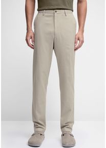 Chinohose Cinque "CIBRODY", Herren, Gr. 102, S-Gr, braun (hellbraun), Web, Obermaterial: 97% Baumwolle, 3% Elasthan, slim fit lang, Hosen Chinohose, modisches Strukturmuster