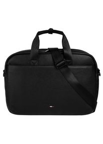 Aktentasche Bugatti "RICO", Gr. B/H/T: 40cm x 28cm x 7cm onesize, schwarz, Lederimitat, leicht gl&auml;nzend, unifarben, Taschen Aktentasche, echt Leder