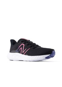 Laufschuh New Balance "411", Damen, Gr. 43, schwarz, Textil, Schuhe Laufschuh